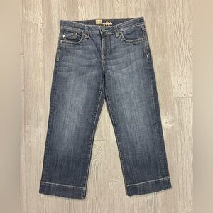 Kut From The Kloth Cropped Trouser Capri Jean Size 6 Style# KF571Q3MAZ